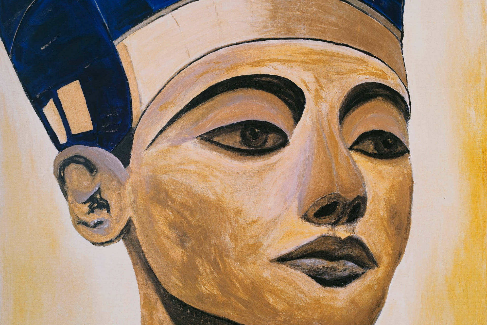 Cuadro moderno en Lanzarote - Nefertiti
